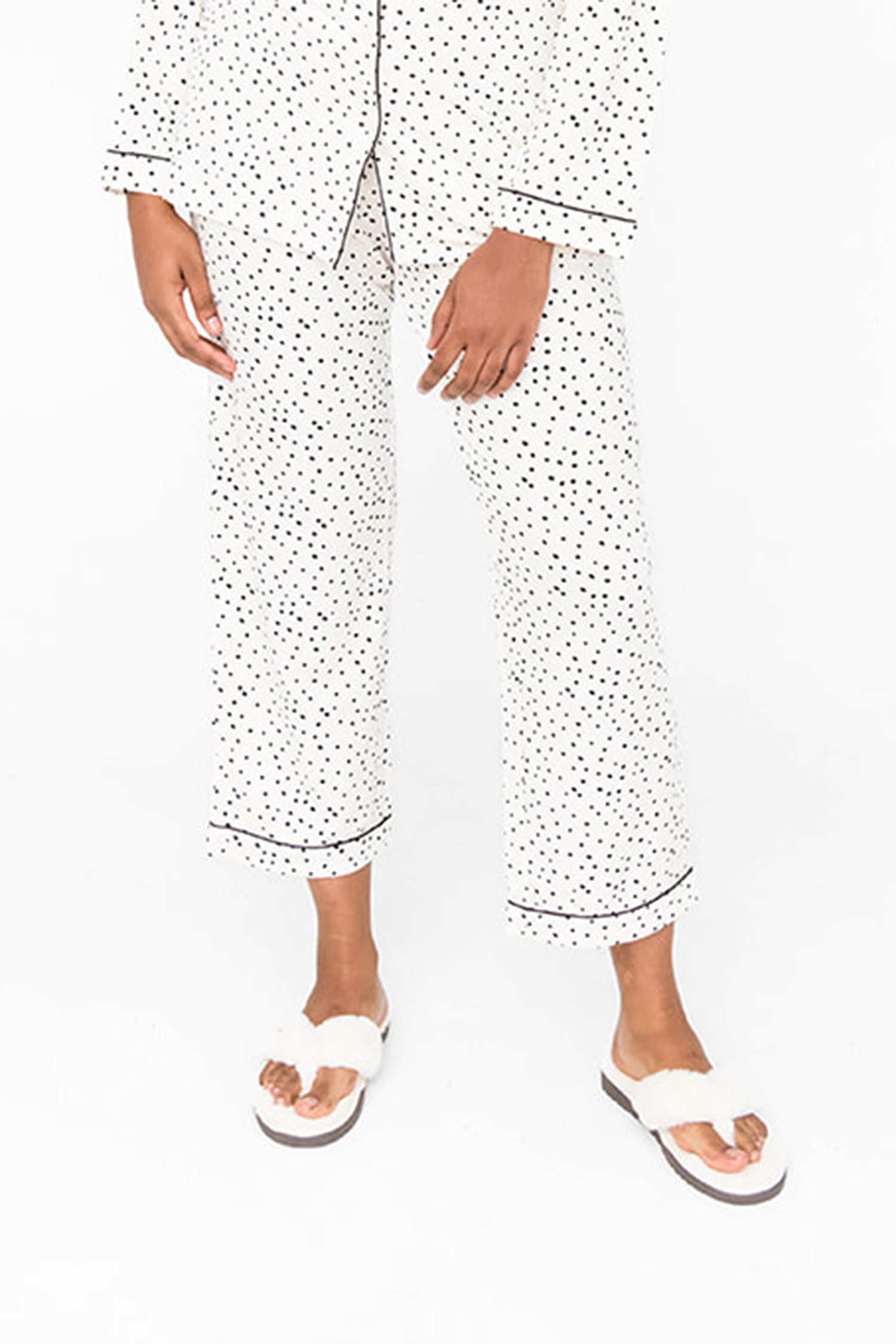 Korrah Sleep Pants Cloud with Black Dots X Large Cloud with Black Dots by Pudus Lifestyle Co