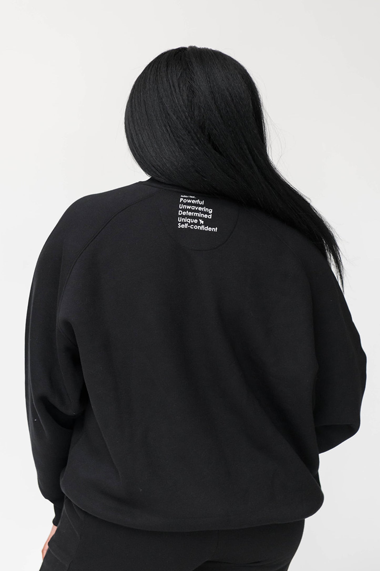 Olivia Oversized Sweatshirt | Black