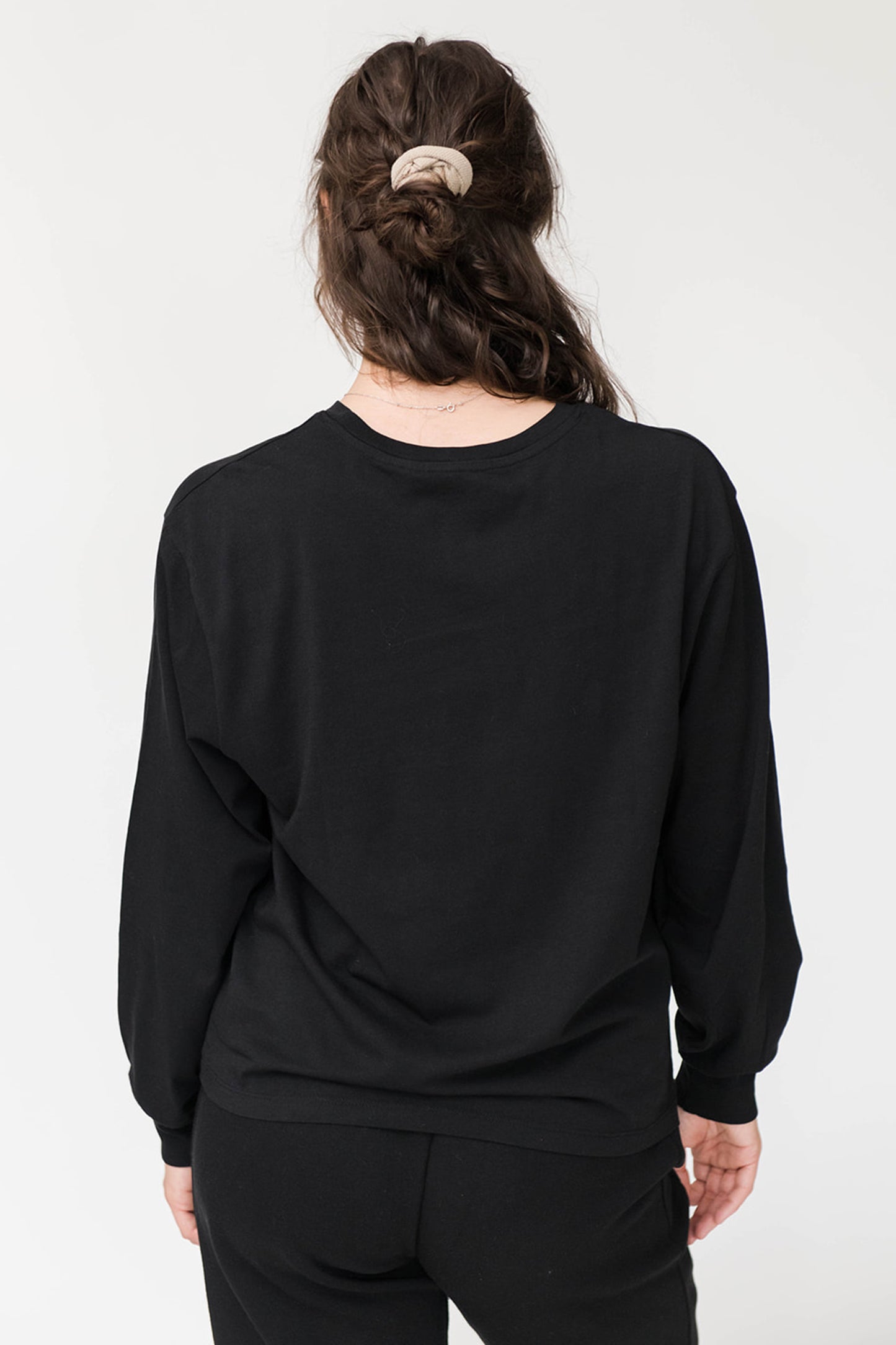 Marin Long Sleeve T-Shirt | Black