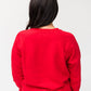 Mila Hugs For The Holidays Sweatshirt | Holiday Red