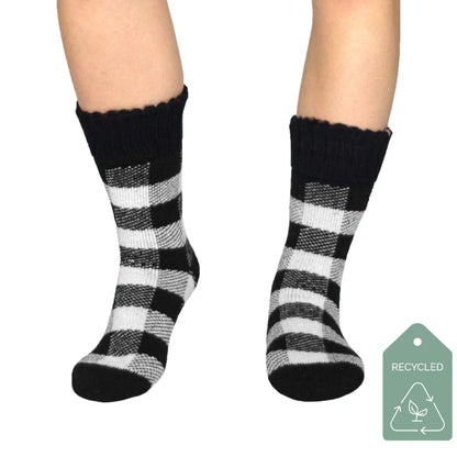 Lumberjack White Boot Socks - Adult Short