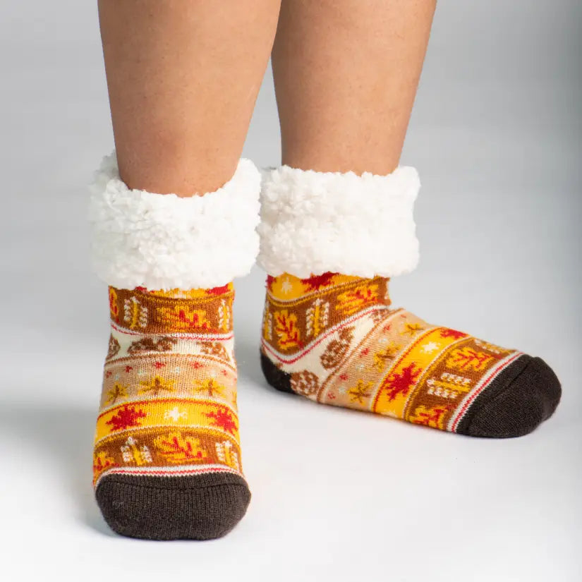 Classic Slipper Socks | Autumn Tan