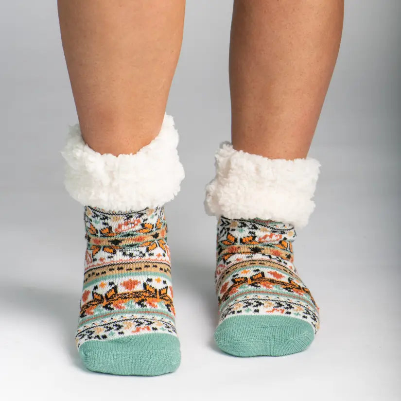 Classic Slipper Socks  Autumn White – Pudus Lifestyle Co. Canada