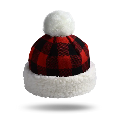 Kids Toque Winter Hat | Lumberjack Red