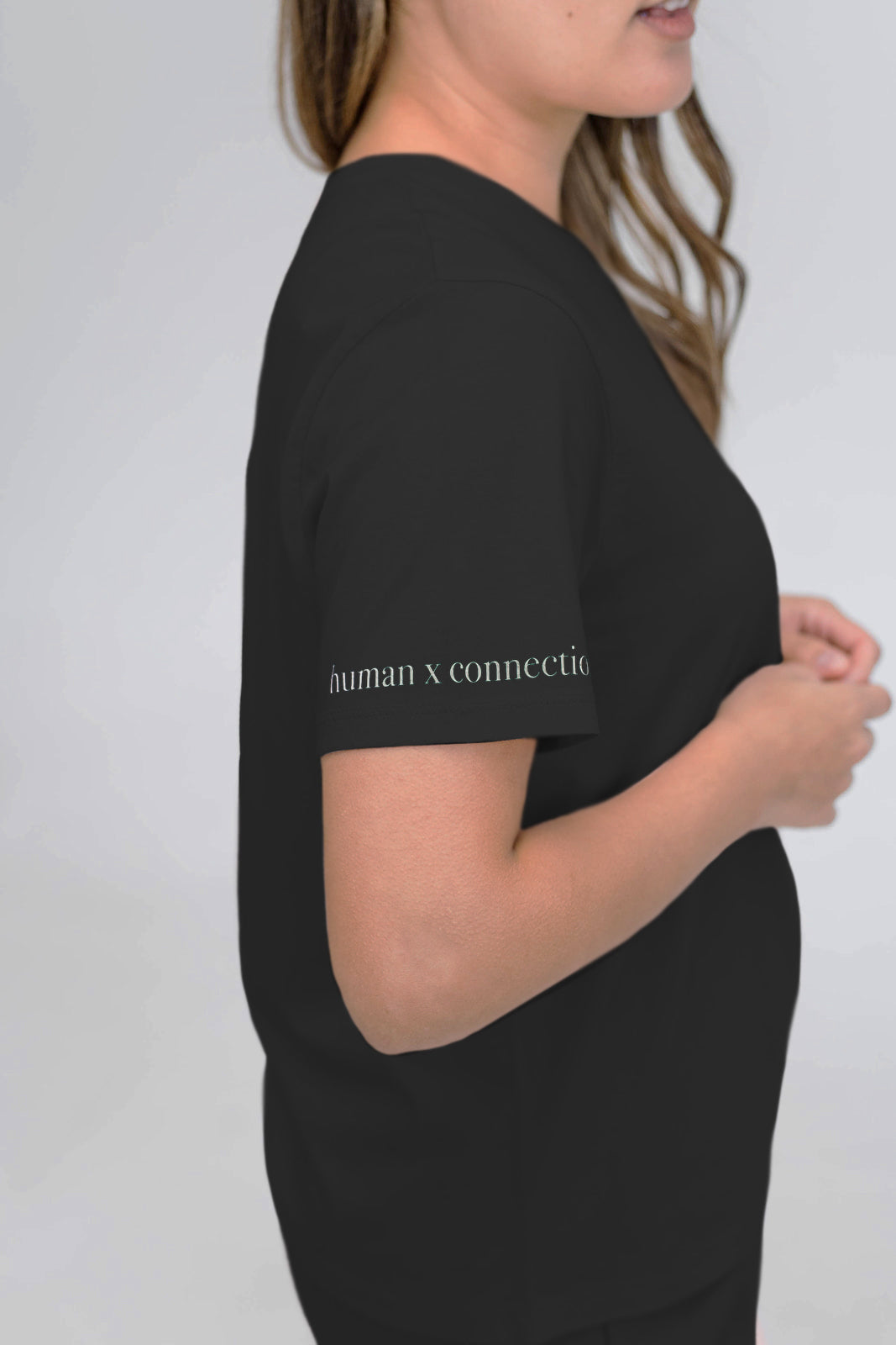 Lilac Classic T-Shirt | Human x Connection | Black