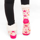 Twinkle Twinkle Peach - Recycled Slipper Socks