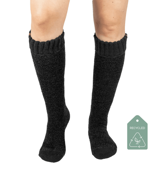 Black Boot Socks - Adult Tall