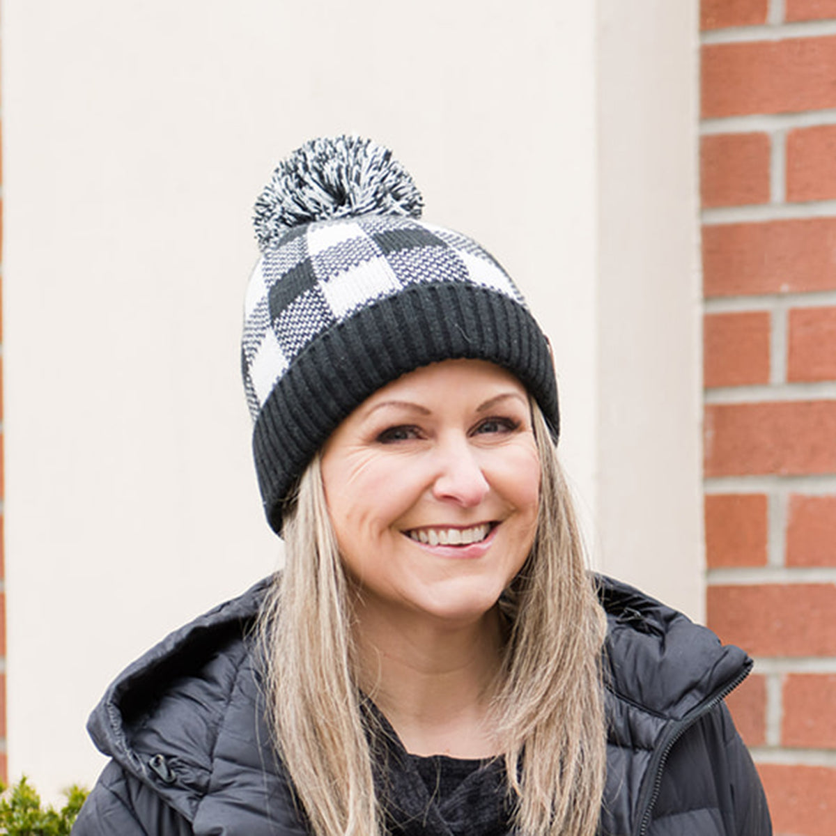 Toque Winter Hat | Lumberjack White