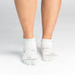 Bamboo Socks | Everyday Ankle | Splash Star White
