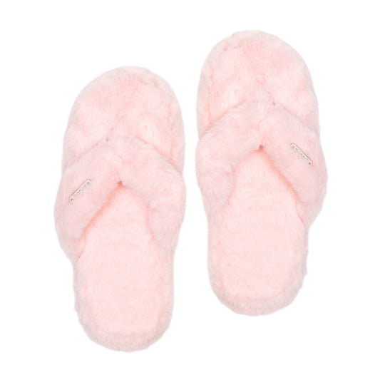 Cottontail Flip Flop Slippers | Blush