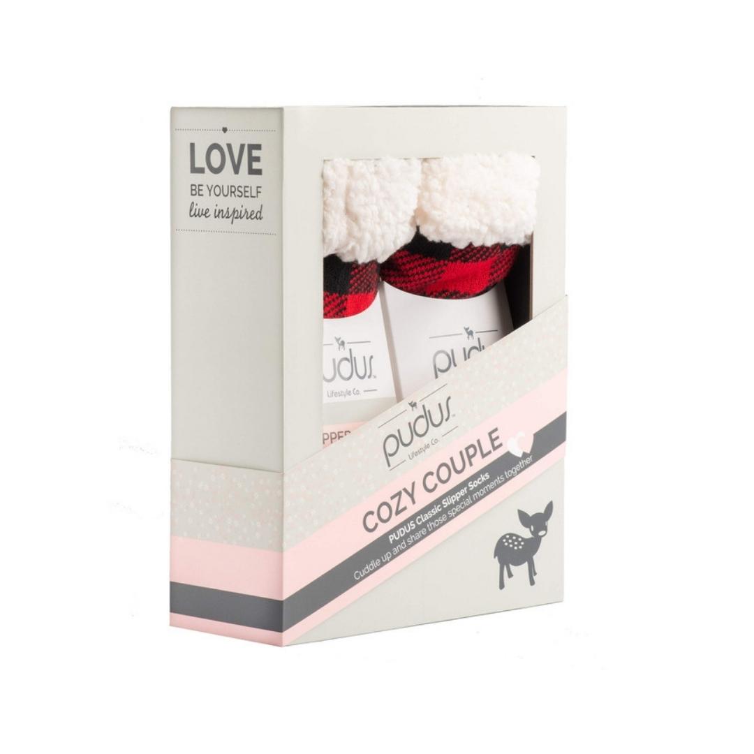 Gift Box - Cozy Couple | Lumberjack Grey & Lumberjack Blush