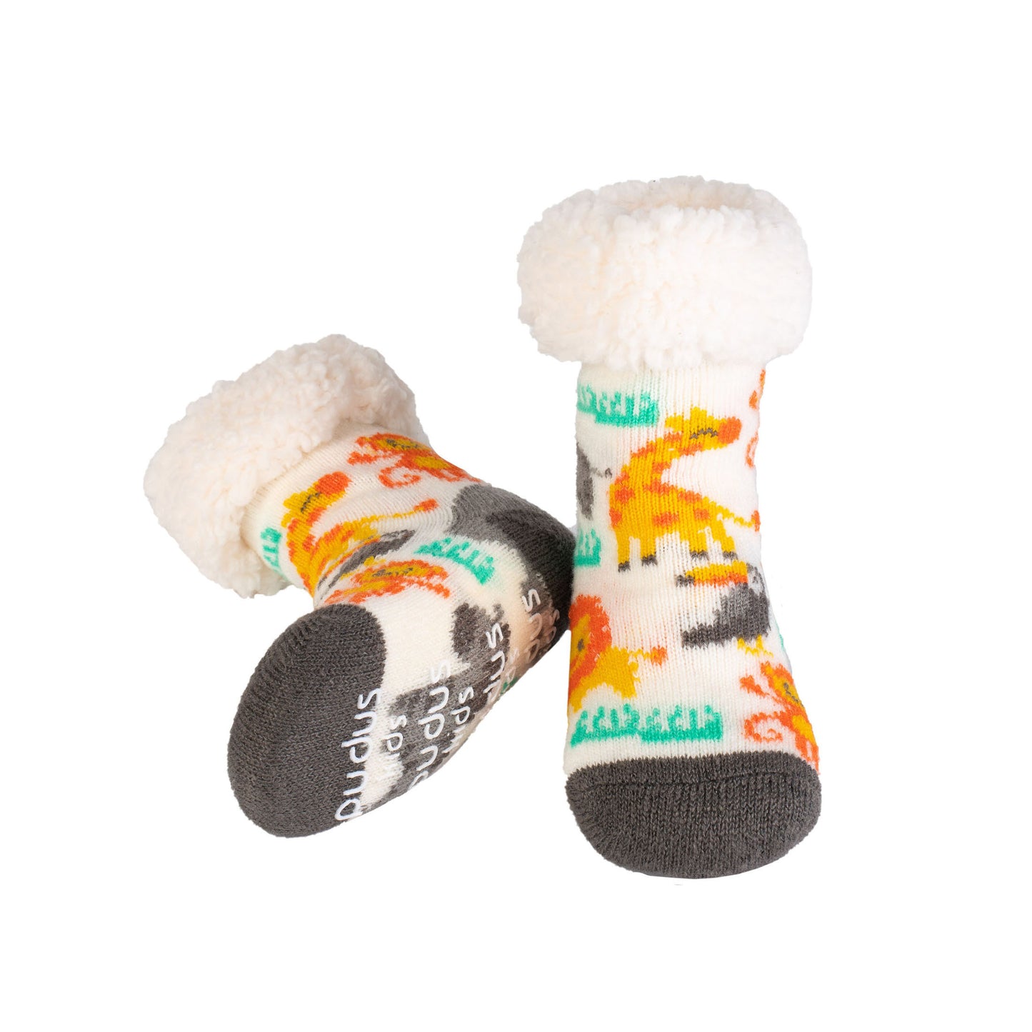 Kids Classic Slipper Socks | Jungle Animals