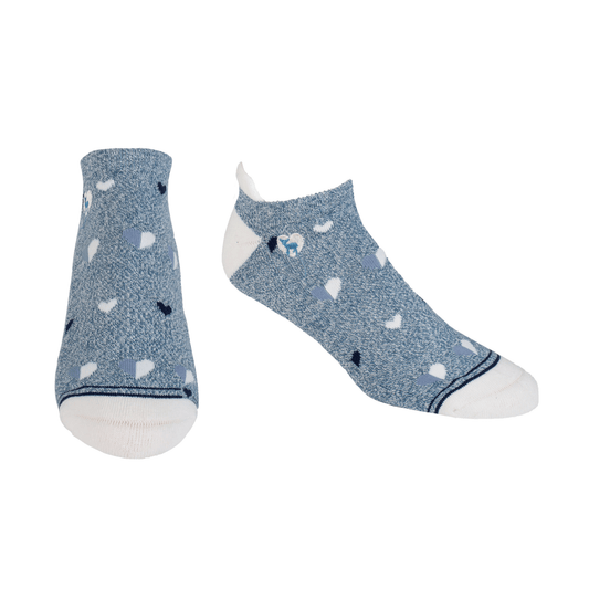 Cushioned Socks | Comfy Ankle | My Heart Is Blue