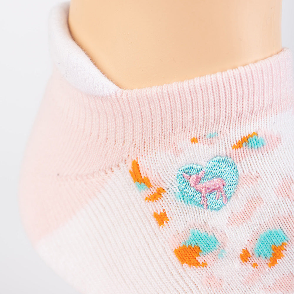 Cushioned Socks | Comfy Ankle | Catarina Pink