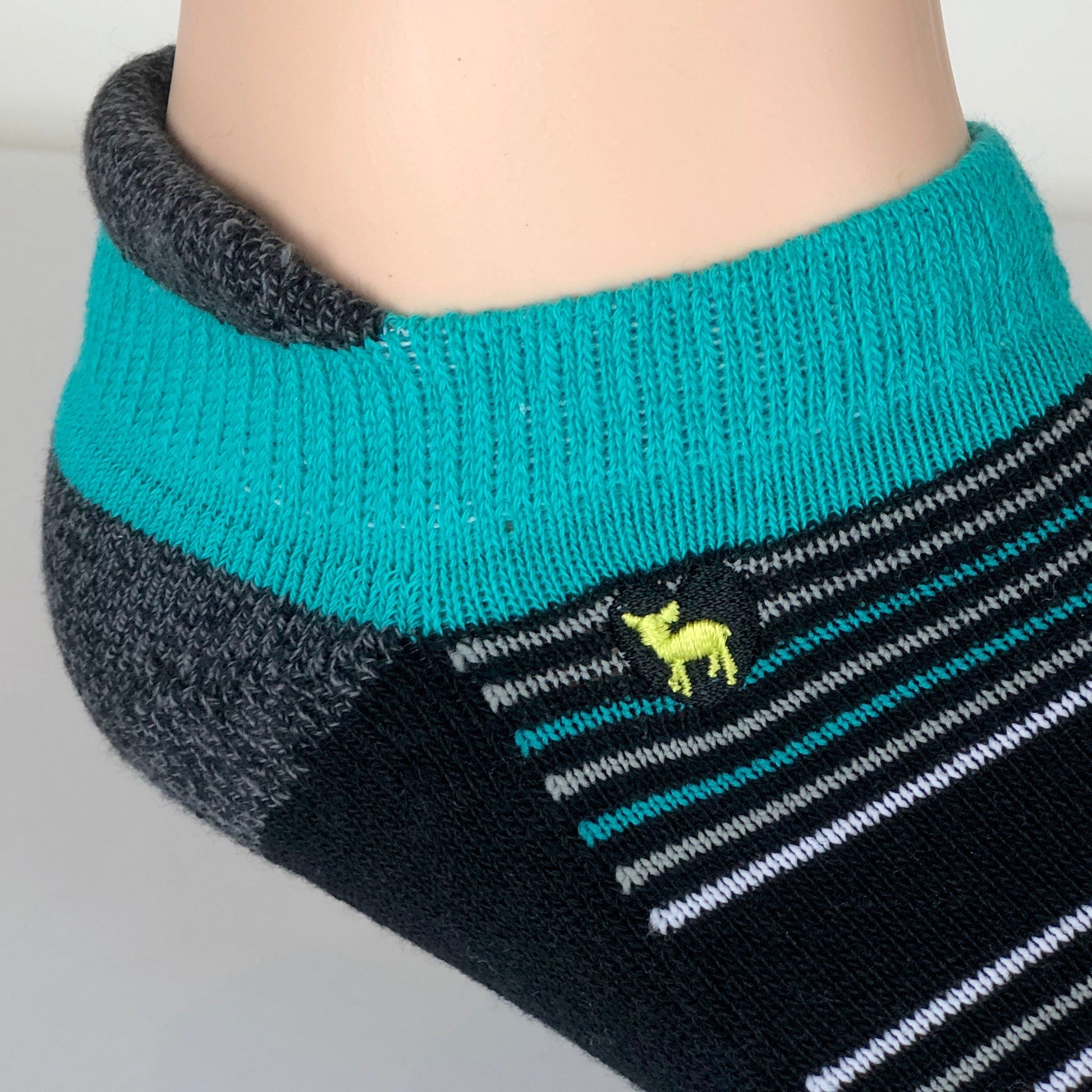Cushioned Socks | Comfy Ankle | Seaside Black