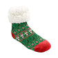 Christmas Penguin - Kids & Toddler Recycled Slipper Socks