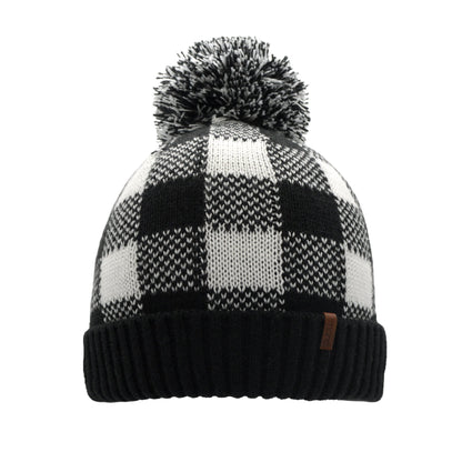 Toque Winter Hat | Lumberjack White