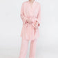 Dahlia Belted Kimono | Daydream Pink