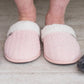 Chenille Creekside Slide Slippers | Pink