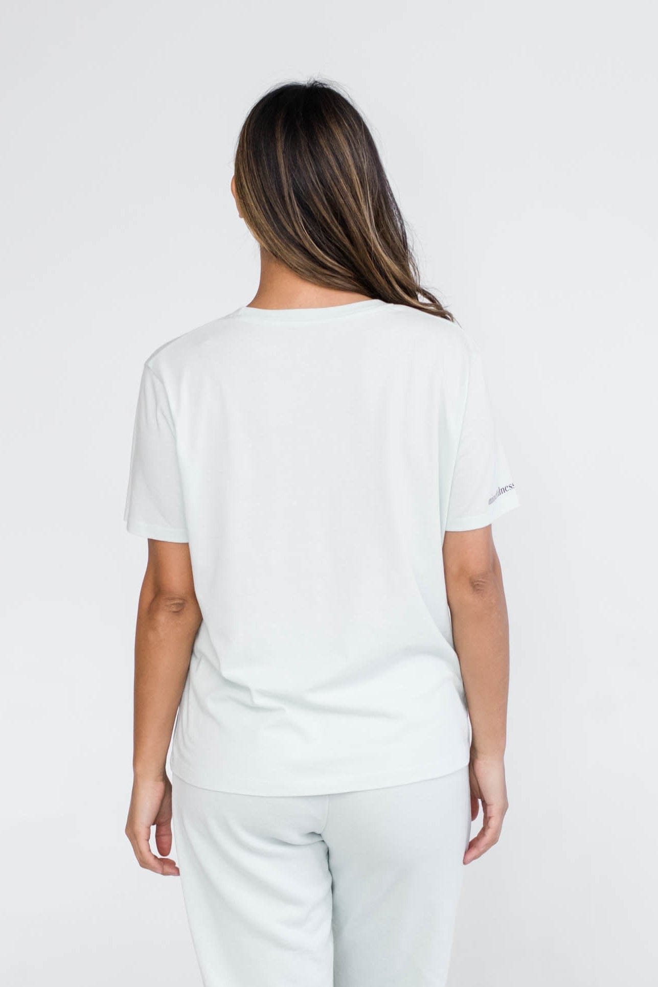 Lilac Classic T-Shirt | Mindfulness x Gratitude | Dew Drop