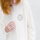 Mila Crew Neck Sweatshirt | Human | Cloud