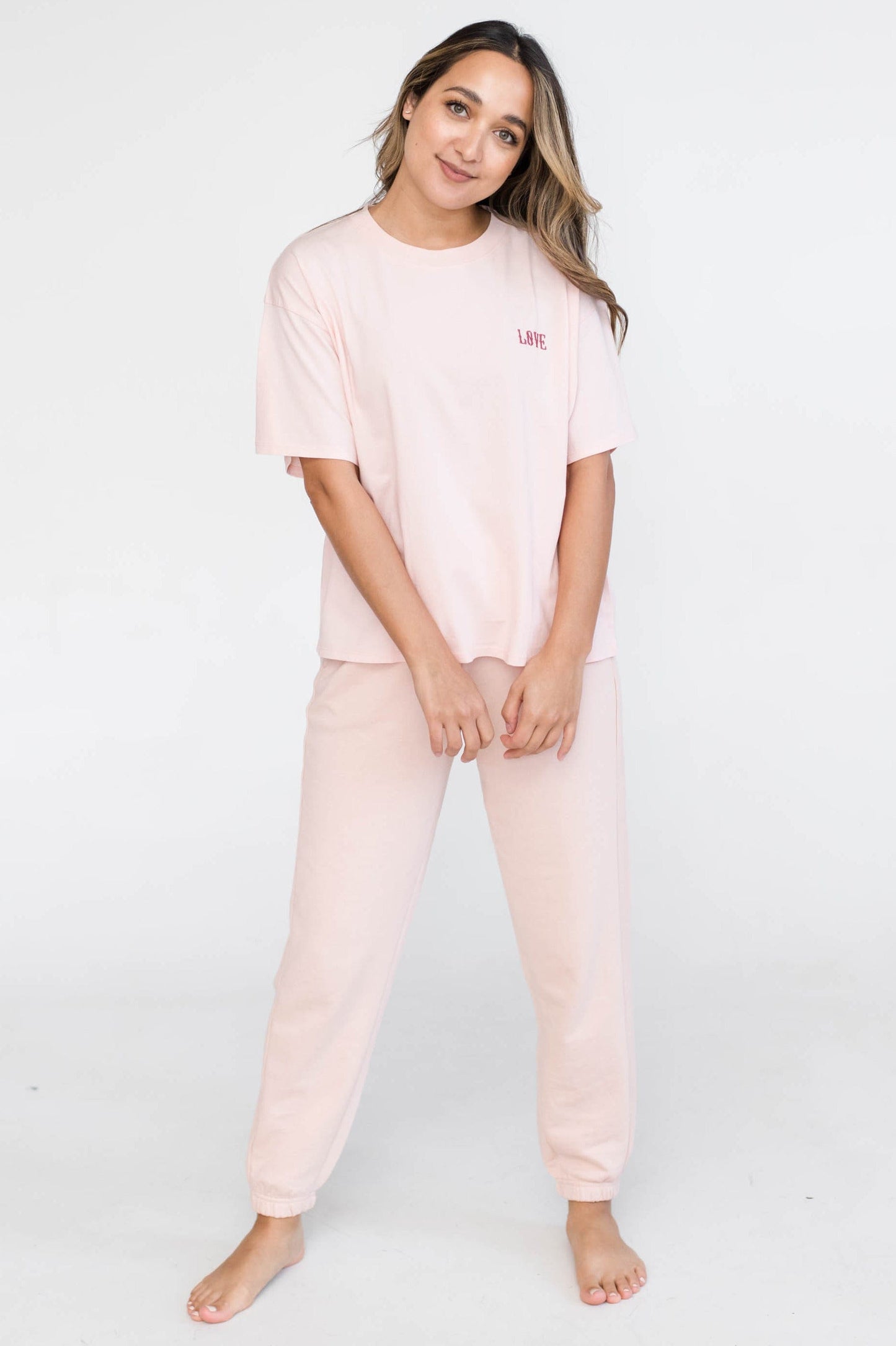 Stella Boxy T-Shirt | Daydream Pink