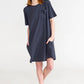 Kayla Easy T-Shirt Dress | Gray Dawn