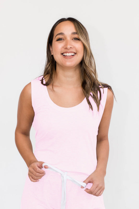 Ella Relaxed Tank Top | First Blush