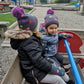 Kids Winter Mittens | Polka Dot Multi