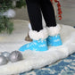 Blue Snowflake - Kids Classic Slipper Sock
