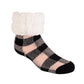Classic Slipper Socks | Lumberjack Pink Dogwood