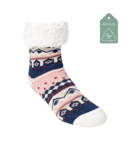 Nordic Bridalrose - Recycled Slipper Socks