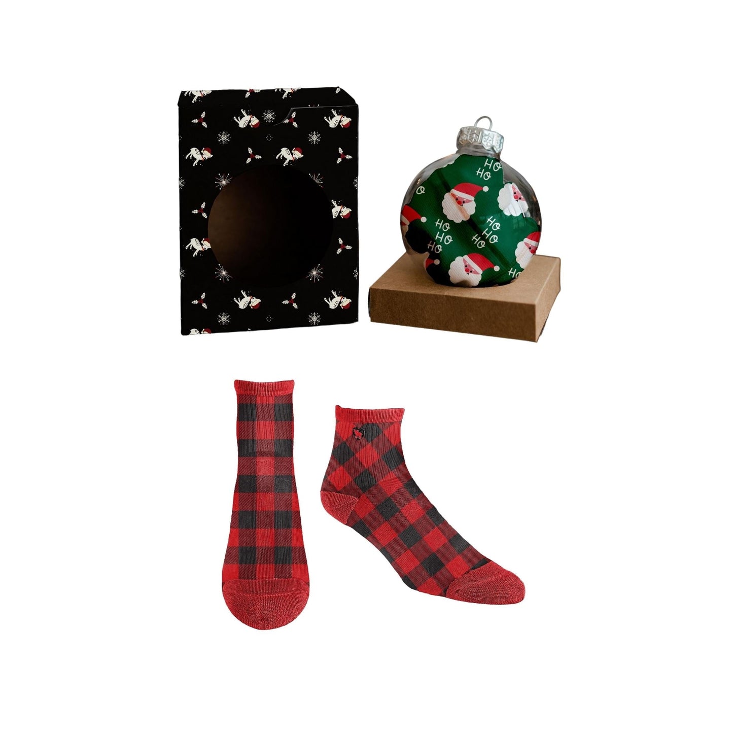 Lumberjack Ornament | Holiday Ornaments | Quarter Crew Bamboo Socks