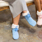 Classic Slipper Socks | Airey Blue Chenille