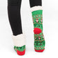 Christmas Penguin - Recycled Slipper Socks