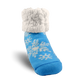 Kids Classic Slipper Socks | Snowflake Blue