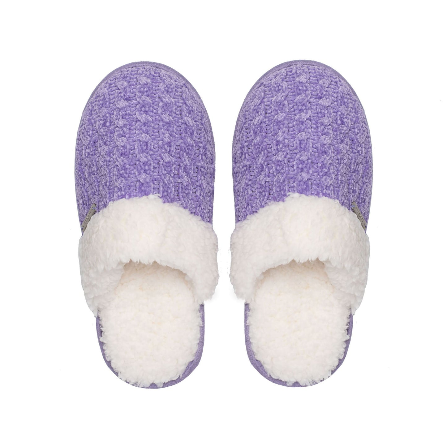 Chenille Creekside Slide Slippers | Lavender