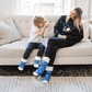 Hanukkah Menorah - Kids & Toddler Recycled Slipper Socks